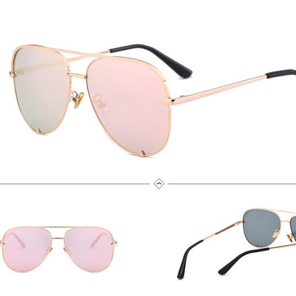 Personalized avant-garde aviator glasses