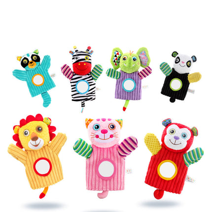 Plush finger doll