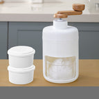 White / With 2PCS Ice box