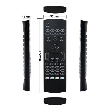 MX3 MX3-L Backlit Air Mouse T3 Smart Voice Remote Control 2.4G RF Wireless Keyboard For X96 mini KM9 A95X H96 MAX Android TV Box