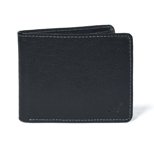 Classic Black Leather Wallet