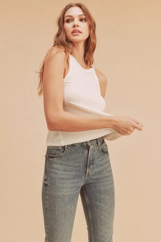 Aemi + Co Lightweight Ribbed Tank