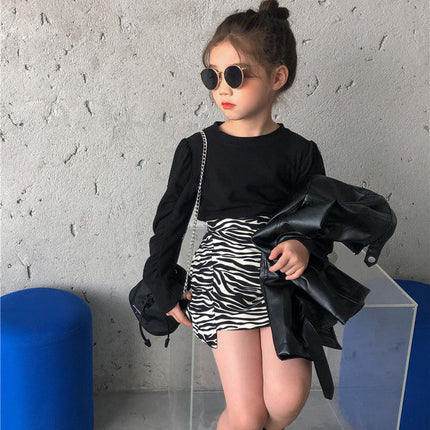 Children's Dress Foreign Style Bag Fashion Zebra Girl Baby Skirt