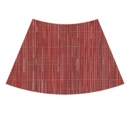 Round Table Fan-shaped Pvc Placemat Heat Insulation