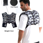 Camouflage grey / Adjustable vest 8kg