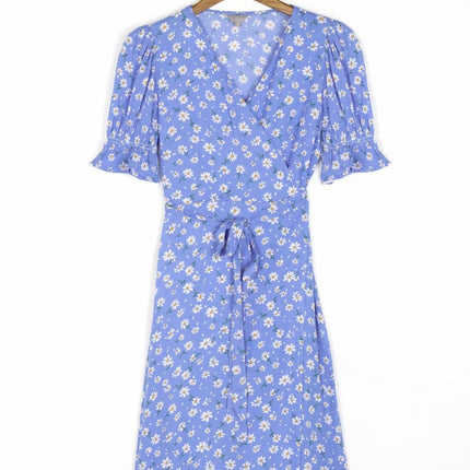 Fashion New Products V-neck Ladies Chiffon Dress