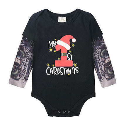 Baby cotton romper