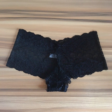 Women's Plus Size Sexy Lace Boxer Briefs