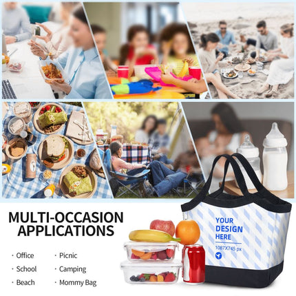 Dirt-resistant And Easy-to-clean Portable Thermal Insulation Lunch Bag