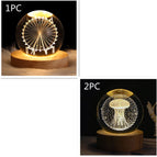Solid Wood Lamp Holder / Set1