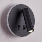 With 14wled Warm Light / B203 Round Black