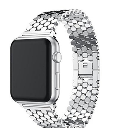 Compatible With, Watch3 Smart Watch Fish Scale Metal Stainless Steel Strap