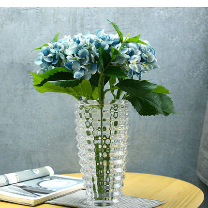 Simple Thickened Aggravated Glass Crystal Vase