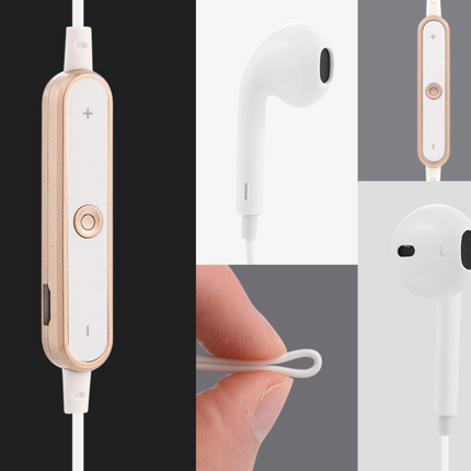 Compatible With  41 S6 Wireless Bluetooth Headset 5S6plus Running  Iphone7