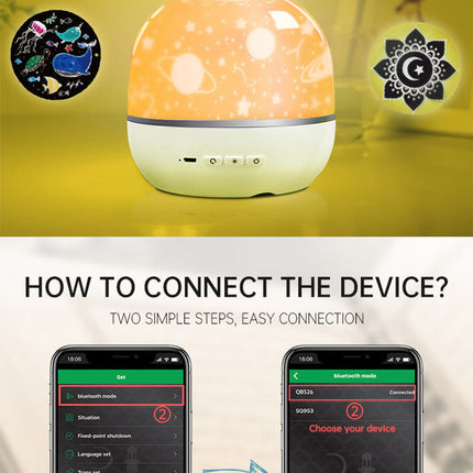 Bluetooth Speaker Kids Gift Night Light