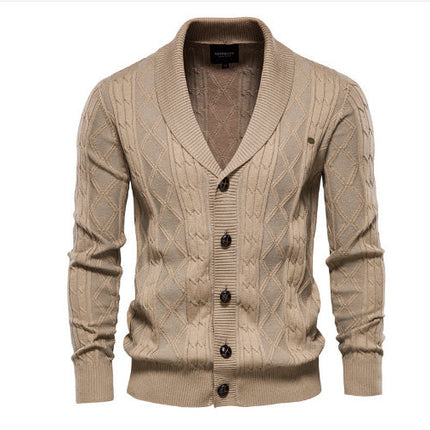 Men's Autumn Winter Sweater Coat
