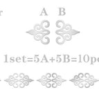 Silver / 10PCS