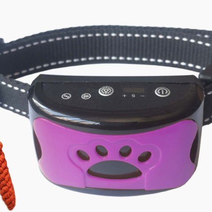 Dog Training Collar Waterproof Electric Pet Remote Control Rechargeable Dogs Trainer Bark Arrester With Shock Vibration Sound