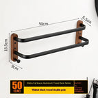 Black / Double Rod / 50CM
