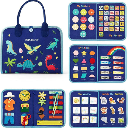 Felt Busy Board Early Education Puzzle Baby Children's Teaching Aids