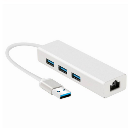 USB 3.0 Gigabit Ethernet Lan RJ45 Network Adapter Hub to 1000Mbps Mac PC Gigabit USB3.0 Ethernet Adapter