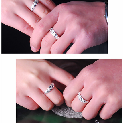 Silver ring of the stars