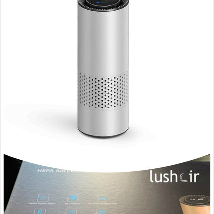 Air Purifier with HEPA Filter Air Anion Car Air Purifier Infrared Sensor Air Cleaner best for Car Home Office