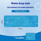 50x150WaterDrop with pillow
