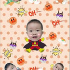 120x160cm / Orange Anpanman