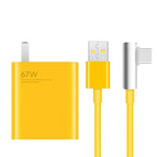 Yellow 1 M Elbow USB Cable / US