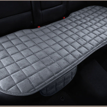 Winter car without backrest plush cushion