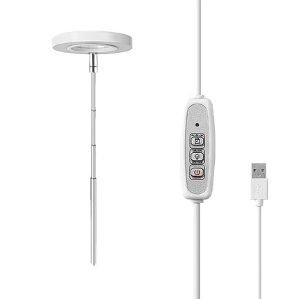 USB Angel Ring Plant Lamp Timing Dimming Height