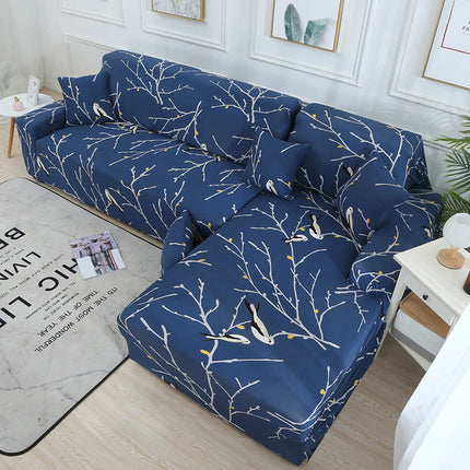 Geometric Stretch Sofa Cover All-inclusive Fabric Lazy Combination Living Room Cushion
