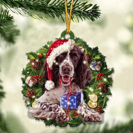 Car Pendant Sleeping Dog Angel Home Decor Acrylic Showcase Hanging Ornaments For Doors