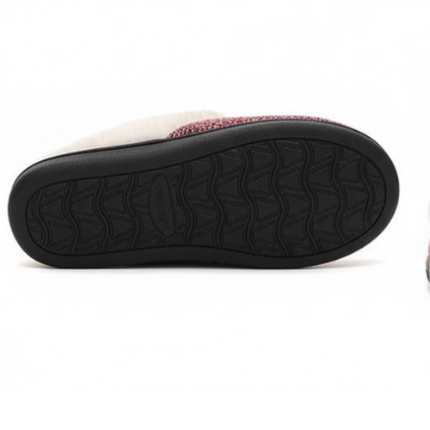New Sparkling Purple Winter Plush Fashion Thick Bottom Warm House Slipper for Women