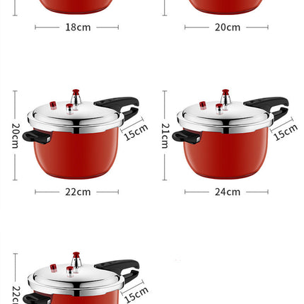 Pressure Cooker Stainless Steel Household Gas Induction Cooker