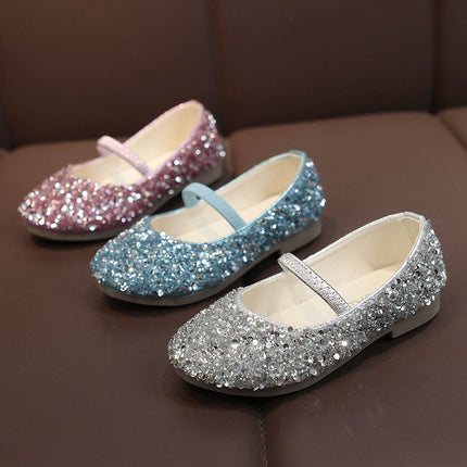 Shallow Mouth Little Girl''s Single Shoes Soft Sole Princess Shoes