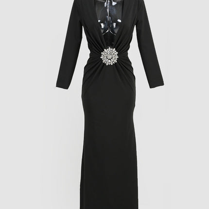 Women's Clothing Long Sleeve Dress