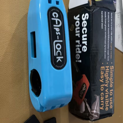 Caps Motorcycle and Scooter Security Lock