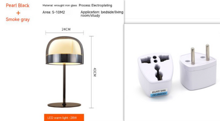 Nordic Glass Creative Modern Simple And Light Luxury Table Lamp