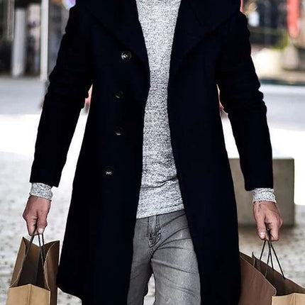 Autumn And Winter Woolen Cloth Overcoat