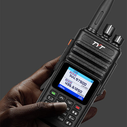 Interphone Outdoor Portable Power Self-driving Tour Dual-band Walkie-talkie Commercial