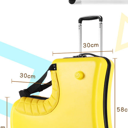 Children's Riding Suitcase Trolley Case