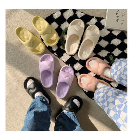 Comfortable Home Slippers Women's Non-slip Home Bath Sandals