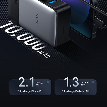 Gallium Nitride Power Bank Charger Two-in-one Fast Charging Head