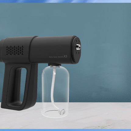 Electric Sanitizer Sprayer Handheld Blue Light Nano Steam Disinfection Spray Gun Home Car Wireless USB Humidifier Atomizer