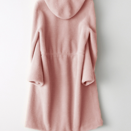 Fashion New Product Fur Women's Mid-length Slim Coat