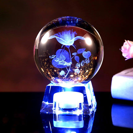 Exquisite crystal ball