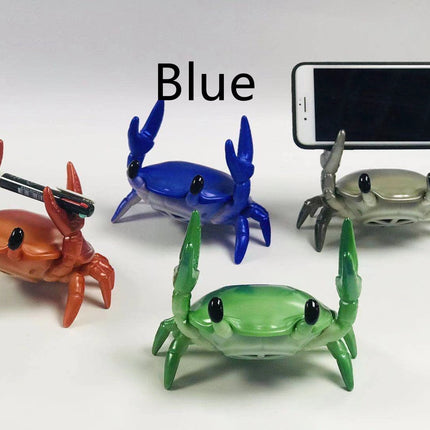 Crab Bluetooth Mobile Phone Desktop Lazy Bracket Audio