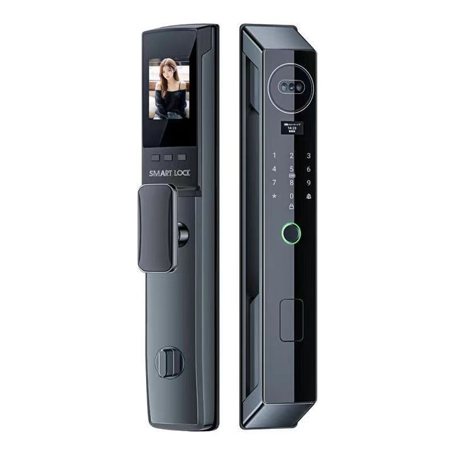 3D Face Recognition Automatic Fingerprint Lock Password Lock Peephole Viewer Smart Lock